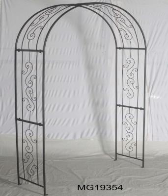 China New Outdoor Single Style Iron Furniture Foldable Garden Arch for sale