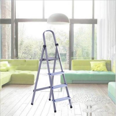 China Folding Ladders Niceway Manufacture Household A Form Aluminum Folding Home Ladder for sale