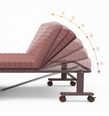 China Customer Foldable Fashion Relaxed Sofa Bed Folding Home Furniture Folding Sofa Bunk Bed for sale