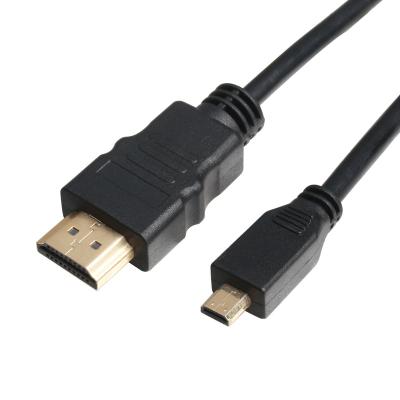 China High Speed ​​Micro Type D Camera Gold Plug Support 4K 3D Cable for sale