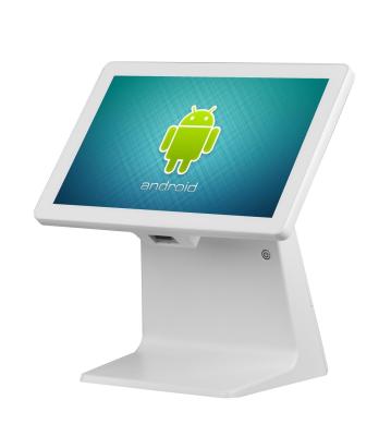 China 2021 New 10.1 Inch Handheld Computer Cheap Android 7.1 Touch POS Terminal With Dual 2D Barcode Scanner for sale