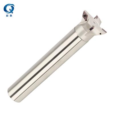 China HIGH SPEED STEEL Anti-Vibration Dovetail Mill Shank 45 55 60 Degree HSS Dovetail Cutter Shank CNC Dovetail Straight End Mill for sale