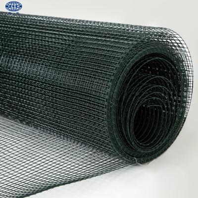 China Welded Fence Green Coating Iron Mesh for sale