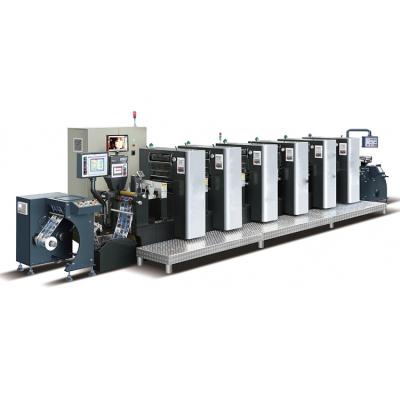 China Factory Automatic Self Adhesive Flexo Label Flexo Printing Machine for sale