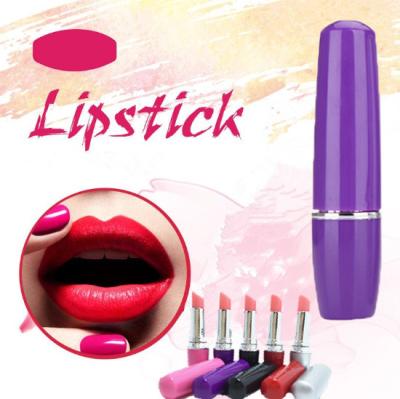 China Portable Sex Toys Vagina Stimulator Vagina Vagina Stimulator Electric Shock Bullet Vibrator Lipstick Lipstick Massager Adult Woman Products Company for sale