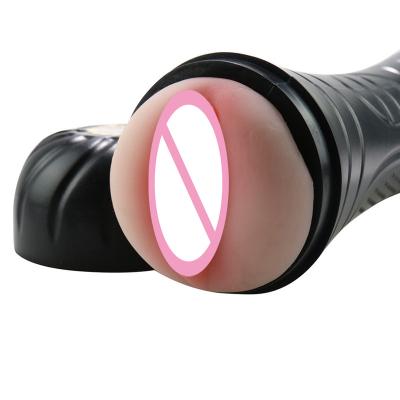 China Artificial Sex Toy Sex Cup Masturbator Pocket Pussy Hole Vagina Masturbator Male Hot Sale Sex Toys Vibrator Cup For Male Gay Battery Operated for sale