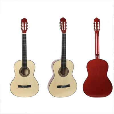 China BASSWOOD PLYWOOD Hot Sale Nylon Guitar Manufacturer 39inch 4/4 Classical Guitar for sale