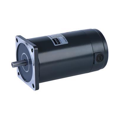 China 40w Electric Dc Motors 80mm 12v 24v Square Flange Motor 1800 3200rpm for sale