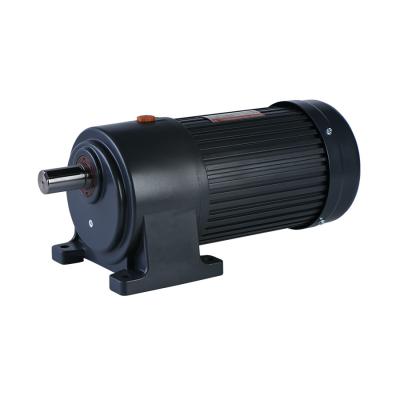 China Elektromotor 200w 0.25hp 24v mit Welle des Getriebe-Elektromotor-Gang-Reduzierer-18mm zu verkaufen