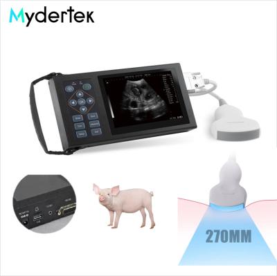 China Metal Veterinary Use MTA10 Animal Ultrasound Equipment Full Digital Veterinary Digital Ultrasonic Diagnostic Instrument for sale