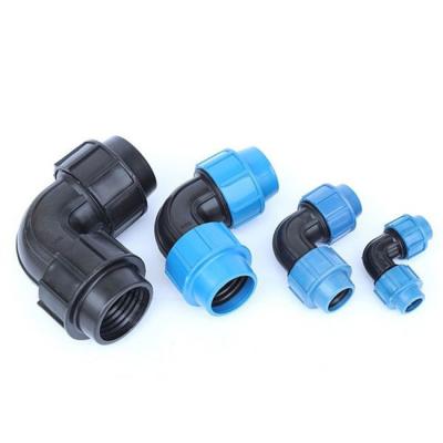 China PE Pipe PP Pipe Fittings Compression Fittings Quick Connector Compressed Connector for sale