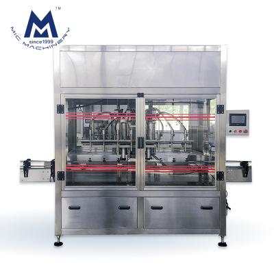 China Full Automatic Beverage Chilli Virgin Coconut Oil Bottling Filling Machine for sale