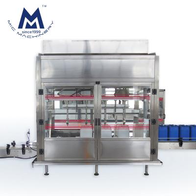 China Micmachinery MIC-ZF4 4 Beverage Equipment Automatic Oil Weight Gravity Liquid Filling Sprinkler Machine for sale