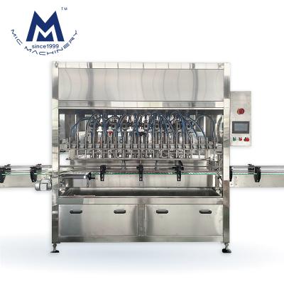 China Food Factory Price Automatic Bottled Food Beef Fish Ginger Soybean Pizza Tomato Sauce Hot Filling Machine for sale