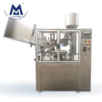 China Automatic Beverage MIC Automatic Plastic Tube Filling Sealing Machine for Cosmetic and Paste or Cream for sale