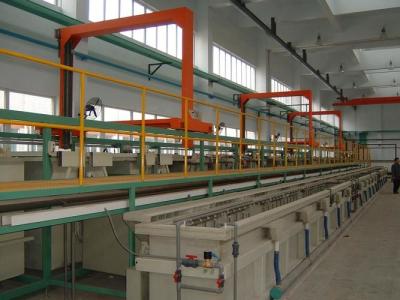 중국 Gold plated silver production line Electroplating production line 판매용