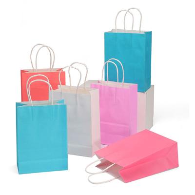 China Handmade Product Top Placed Wholesale Custom Logo Eco Friendly Brown Fast Food Take Out Kraft Paper Bag for sale