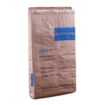 China Shock Resistance 10Kg 25Kg 4 Layers Multiwall Craft Paper Bags 25 Kg For Charcoal Engineering Plastic for sale