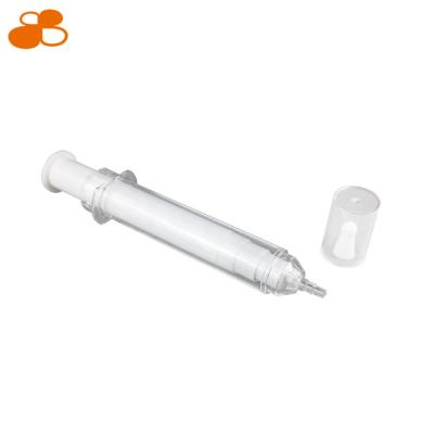 China Custom Empty Cosmetic Essence Bottle Skin Care Cosmetics Packaging Syringe Container for sale