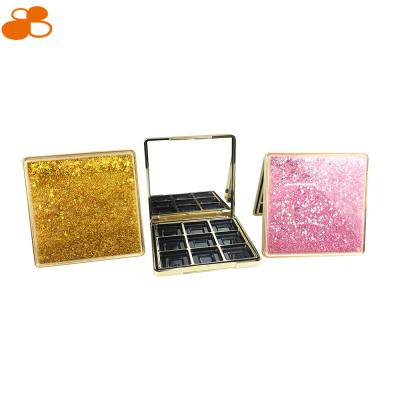 China Recyclable Custom Empty Magnetic Compact Pressed Powder Makeup Case for sale