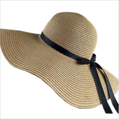 China Wholesale Picture Summer Ladies Fashion Beach Sun Design Straw Hats Versatile for sale