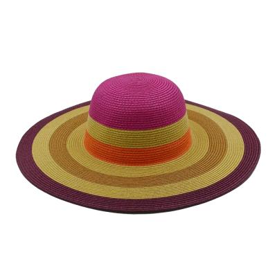 China Picture China OEM Wide Brim Girls Floppy Sun Hat for sale