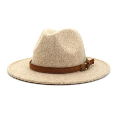 China High quality Goldenway new winter border ladies felted hat warm woolen hat for men and women horse wool hats felted hat the new for sale