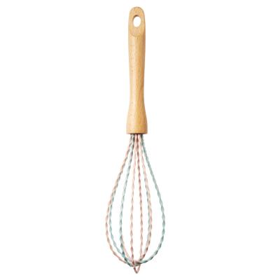 China 2021 New Design Silicone Egg Beater Stocked Non-Stick Hand Kitchen Beater for Cooking, Mixing, Beating, Beating, Stirring for sale