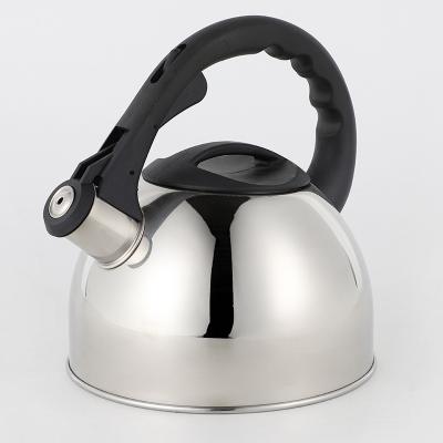 China 2.5L Viable Stainless Steel Whistling Kettle Stainless Steel Whistling Tea Kettle for sale