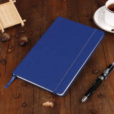 China Classic Portable Journal Printed LOGO Custom Notepad A5 Strap Notebook A6 Notebook Handbook Leather for sale