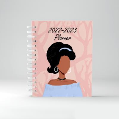 China 2022 Custom Spiral Day Printing Planners and Book Life Goals Planners Diary Diary Notebooks for sale