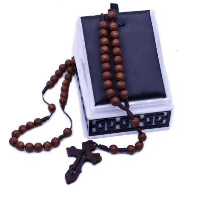 China Religiou Prayer Beads Cross Beads Rosary Beads Cross Necklace God Saints Prayer Supplies Gifts for sale