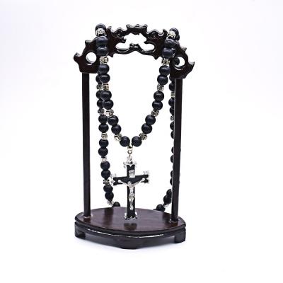 China Religiou Orthodox Cross Beads Necklace Christ Crucifix Prayer Beads for sale