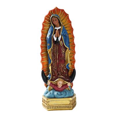 China Global Creative Mexican Virgin Mary Religious Statue Decoration Home Decor Products Christian Gifts for sale