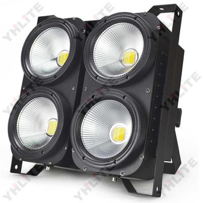 China Blinder 4x100w Outdoor Stage 400W COB Stage DMX Stage Led Wedding Light Blinder Light 4x100w for sale