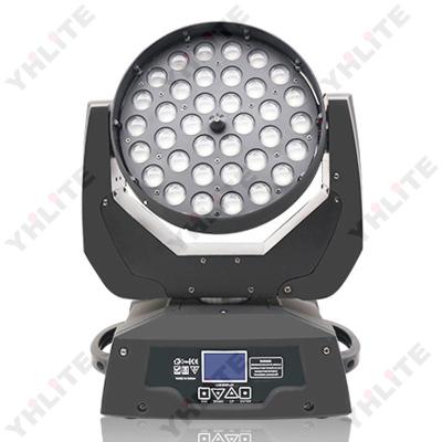 China STAGE 36X10W LED Moving Head Lights Wash 4in1 Zoom Led Moving Head Light DJ Party Club Stage Moving Head Light for sale