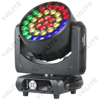 China STAGE stage light 37*15w 20W 4in1 rgbw mix color led moving head zoom wash light rental for sale