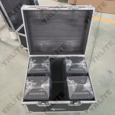 China Sparkler Fountain Fire 4 Pieces With Flying Case DMX 600w Spark Machine Spark Flame Machine Fire Works SPARK MACHINE for sale