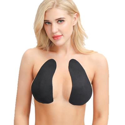 China Hot Wholesale Breast Lift Drop Form Plus Size One Piece Lift Up Breast Petals Bra Breathable Pies Invisible Nipple Covers Elegant Women for sale