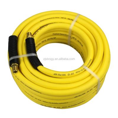 China Rubber And PVC Mixed Flexible Air Compressor Hose 3/8