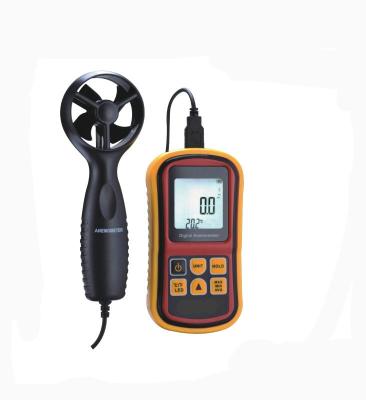 China GM8901 0~45 m/s Portable LCD Display Digital Anemometer Wind Speed Meter Air Velocity Air Temperature Meter for sale