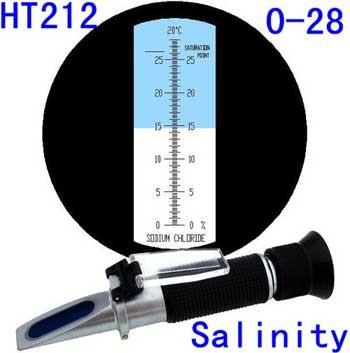 China refractómetro de la salinidad de 0 a 280 ppt en venta