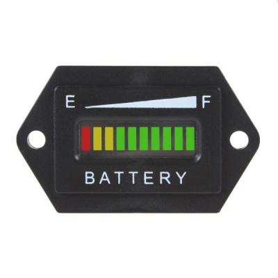 China El indicador de la carga de la batería del indicador de la gasolina de la batería del indicador de la batería de BI001 12V 24V 36V 48V 72V LED para DC accionó el equipo en venta