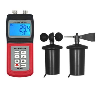 China AM-4836C Air Velocity, Air Temperature, Direction Measurement Digital Anemometer With Data Memory Function for sale