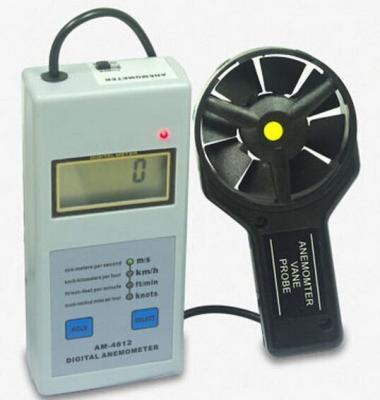 China AM-4812 Air Velocity LCD Display Multifunctional Digital Anemometer With Data Hold Function for sale