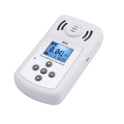 China Mini detector de Methanal del probador del metro de gas del formaldehído del LCD PPM HTV del Portable KXL-805 con la alarma ligera sana en venta