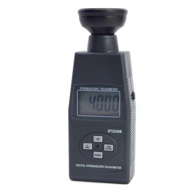 China Tacómetro de destello sin contacto del estroboscopio del velocímetro de la frecuencia de DT2240B 60~39,999RPM Digitaces en venta