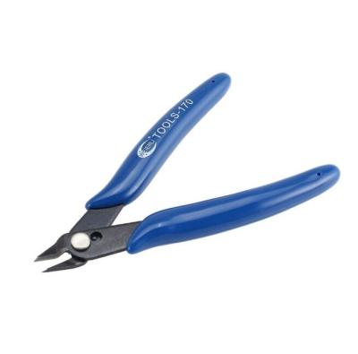 China WEL-170 125mm 5 inch Precision Pliers Cutter Cutting Copper Cable Wire Repair Clamp Hand Tools Shears Snips Nippe for sale