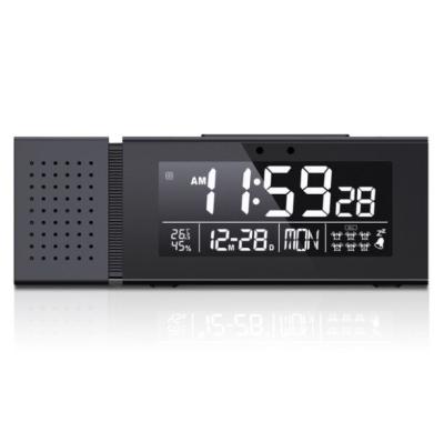 China Color LED del reloj de la cabezada del sentido del cuerpo humano del IR del despertador de la luz de la noche TS-P30 que cambia el termómetro de la radio de FM de la tabla de Digitaces en venta