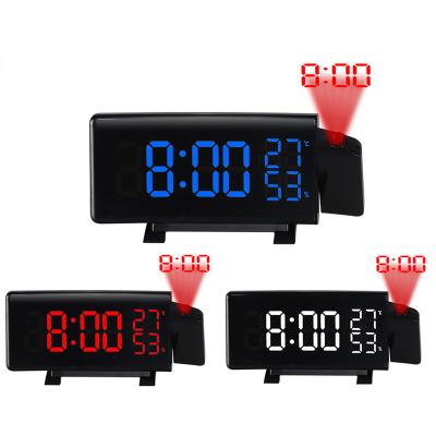 Chine Thermomètre de radio de FM d'horloge de projection électronique de réveils de TS-5210 USB Digital pour la décoration à la maison de Tableau de chambre à coucher à vendre